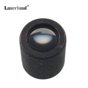 G7 FL8mm Aspheric Collimation Lens Coated Glass Lens for 400nm-700nm Laser M9 P0.5 Length 10mm Focal Lens Single Layer