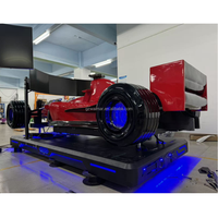 Simulateur de course VR 9D en intérieur, 3 écrans, jeux de course pour la maison ou l'école, jeux d'arcade amusants