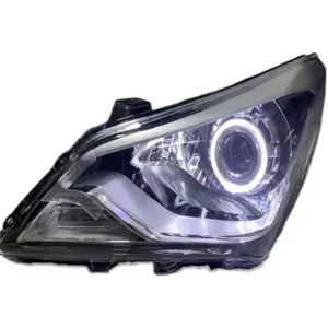 Auto Led HID faro angel eye per Hyundai verna luce di marcia diurna DRL basso abbaglianti indicatori di direzione