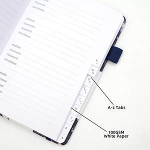 Cuaderno Artístico Personalizado con Mariposas, Banda Elástica y Contraseña, Impresión de Cubierta Personalizada OEM, Venta al Por Mayor para Regalos de Papelería - Product Image 4