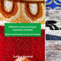 Tapis et carpettes imprimés pour salon lavables en machine / Tapis de sol de haute qualité / Paillassons modernes en polyester imprimé