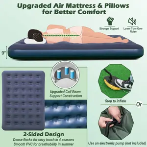 Tragbares 2-Personen-Campingbett, Faltbares Erhöhtes Feldbett-Zelt für den Außenbereich, Campingzelt mit Bett - Product Image 5