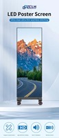Pantalla LED Portátil de Alta Luminosidad para Señalización Digital a Todo Color, Ideal para Marketing y Publicidad