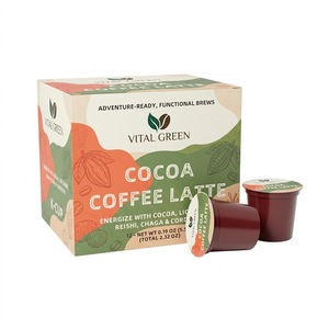 <span class=keywords><strong>Poudre</strong></span> de café personnalisée à marque privée, riche en protéines, au collagène, saveur <span class=keywords><strong>chocolat</strong></span> chaud et cacao, avec champignons Chaga et Crinière de <span class=keywords><strong>lion</strong></span> - Product Image 1