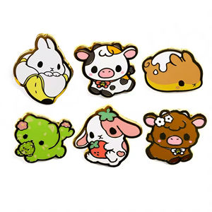 Pins de Solapa de Esmalte Duro con Diseño Moderno Personalizado, Logotipo Metálico, Artesanía de Alta Calidad, Lindos Diseños de Anime, Troquelados e Impresos, Venta al por Mayor - Product Image 6