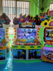 Machine de jeu d'arcade à pièces de monnaie, <span class=keywords><strong>billet</strong></span> d'échange vidéo de monstre <span class=keywords><strong>fou</strong></span> à vendre - Product Image 2