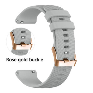 Correa deportiva para reloj inteligente de 18/20 mm, flexible, duradera, compatible con accesorios ajustables para reloj inteligente <span class=keywords><strong>Amazfit</strong></span> <span class=keywords><strong>GTR</strong></span> <span class=keywords><strong>3</strong></span> <span class=keywords><strong>Pro</strong></span>. - Product Image 3