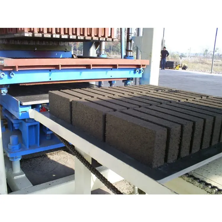 QT4-15 fully automatic brick making machine concrete block brick making machines