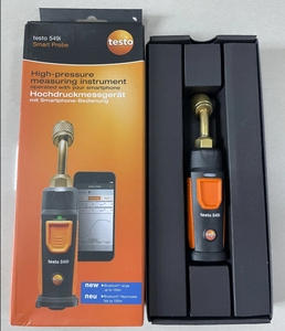 Manomètre numérique haute pression Testo 549i de haute qualité et thermomètre à pince pour tuyaux, contrôlable via smartphone - Product Image 6