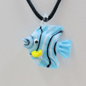 Handmade Thu Nhỏ Murano Lampwork Thủy Tinh Biển Động Vật Cá Bức Tượng Nhỏ Sealife <span class=keywords><strong>Charms</strong></span> Đối Với Trẻ Em Của Đồ Trang Sức Vòng Cổ Móc Mặt Dây Chuyền - Product Image 3