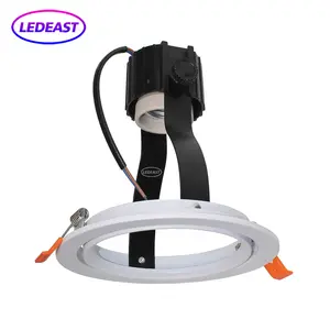 Empotrable led iluminación de techo lámpara PAR30 bombilla led downlight redonda de la vivienda