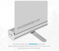 Support de bannière déroulante en aluminium le plus vendu pour les expositions professionnelles