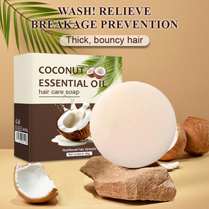 Aceite esencial de coco natural Jotigo, champú orgánico hecho a mano y barra acondicionadora para nutrir el cuidado del cabello - Product Image 2