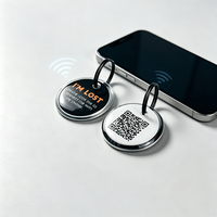 Etiqueta NFC Personalizada de PVC Epoxi Mini Impermeable para Compartir en Redes Sociales, Chip NFC 213 215 216, Tarjeta de Visita NFC 13.56 MHz 25mm, Etiquetas de Identificación para Mascotas