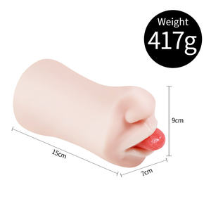 Netphi 3D realista TPE masturbador masculino bolsillo coño boca Stroker con placer <span class=keywords><strong>Vagina</strong></span> muñeca sexual para el placer del hombre - Product Image 6