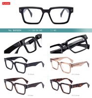 Styles multiples qualité prêt-à-porter lunettes en acétate unisexes à motifs d'encre et de marbre montures de lunettes rétro