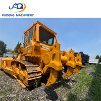 Dikelola dengan baik menggunakan Caterpillar D7G bulldoser dengan 140HP 20580kg buldoser untuk menghilangkan salju