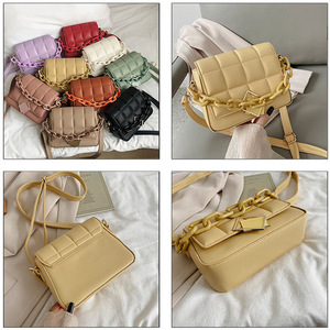AZB355 Sostenibile di modo ESENTE da imposte P & S Union Gruppo fatto trapuntato vegan cinghia larga sling crossbody bag di lusso di fantasia sacchetto di spalla - Product Image 5