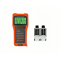 Débitmètre ultrasonique portable à pince en acier inoxydable haute précision pour la mesure industrielle des fluides (eau/huile) – OEM
