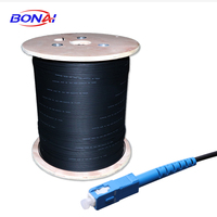 Kabel Patch Cord FTTH Pre-terminasi Terlaris GJYXCH G657A1 Tipe Bow Konektor Kustom LSZH untuk Penggunaan FTTH FTTX