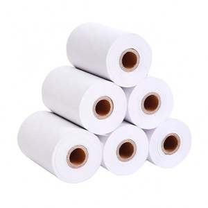 Unifon 100% Wood Pulp Thermal Paper <b>Roll</b> for POS/ATM Printers Cash Register Use High Smoothness 57mm Width - Product Image 6