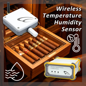 เครื่องบันทึกข้อมูลอุณหภูมิและความชื้นไร้สาย LoRaWAN/NB-IoT Zigbee กำลังไฟต่ำ อุปกรณ์ IoT เซ็นเซอร์วัดอุณหภูมิและความชื้นไร้สาย - Product Image 1