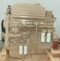 Moteur diesel 4 temps authentique KTA19 QSK19 C600 C700, assemblage moteur 490 CV Euro 3, démarrage électrique, refroidissement par eau, 70 cm³