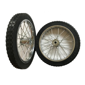 Roue en caoutchouc massif de 16 pouces avec jante en acier - Product Image 3