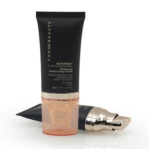 Tube pompe cosmétique en plastique 50 ml personnalisé OEM/ODM pour crème hydratante blanchissante pour le visage avec impression sur soie - Product Image 3