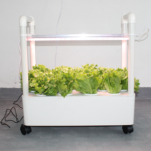 <b>Indoor</b> Hydroponic Vertical Farming Grow Rack System Mobile Rolling <b>Bench</b> Seedling Propagation Multi Tier ABSl Frame - Product Image 6