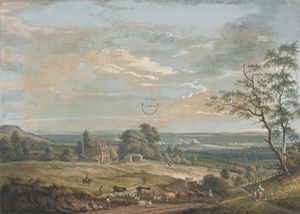 Carta da Parati Adesiva Impermeabile Eco-Friendly con Paesaggio Rustico Inglese Moderno, Facile da Applicare Fai-da-Te - Product Image 4