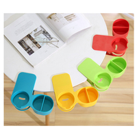 Support de tasse à clipser pour bureau, table, lit, canapé, organisateur de tasses de bureau