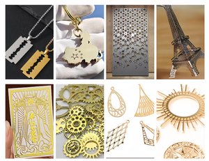 เครื่องตัดเลเซอร์ขนาดเล็กแบบตั้งโต๊ะ DIY ความแม่นยำสูง ใช้งานง่าย พกพาสะดวก สำหรับตัดโลหะ - Product Image 6