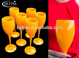 Lunettes à vin rose en plastique, pour les fêtes, verre à <span class=keywords><strong>Champagne</strong></span>, en plastique - Product Image 6