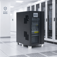 Powermerry 33-80 80kVA Fabriqué en Chine Onduleur en ligne triphasé à batterie au plomb certifié CE ROHS pour applications médicales, industrielles et centres de données 0ms