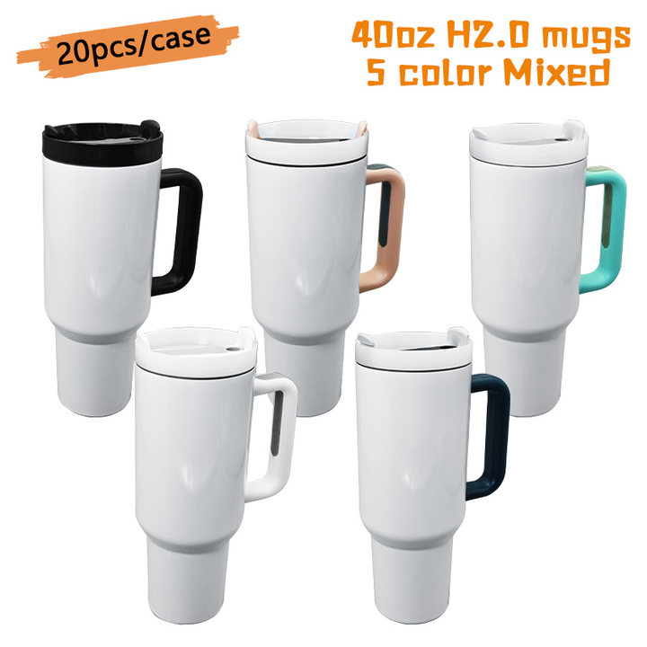Tazza da 40oz H2.0, colori assortiti.