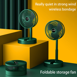 Mini ventilatore portatile ricaricabile USB con ventaglio pieghevole telescopico con batteria integrata - Product Image 2