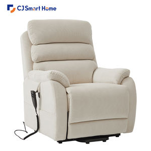 CJSmart muebles de sala de estar cómodo perezoso eléctrico un asiento Chenille Power Lift Chair para ancianos - Product Image 1