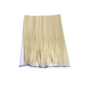 Ekstensi Rambut Bulu Generasi Kedua Wanita Seamless Voluminous Invisible 9-Degree Warna Asli Kepang Rambut Panjang Zhejiang - Product Image 1