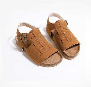 รองเท้าไม้สไตล์โรมันสำหรับเด็ก ฤดูร้อน รุ่นใหม่สไตล์วินเทจ สำหรับเด็กชายและเด็กหญิง แฟชั่นพร้อมรองเท้าแตะ - Product Image 3