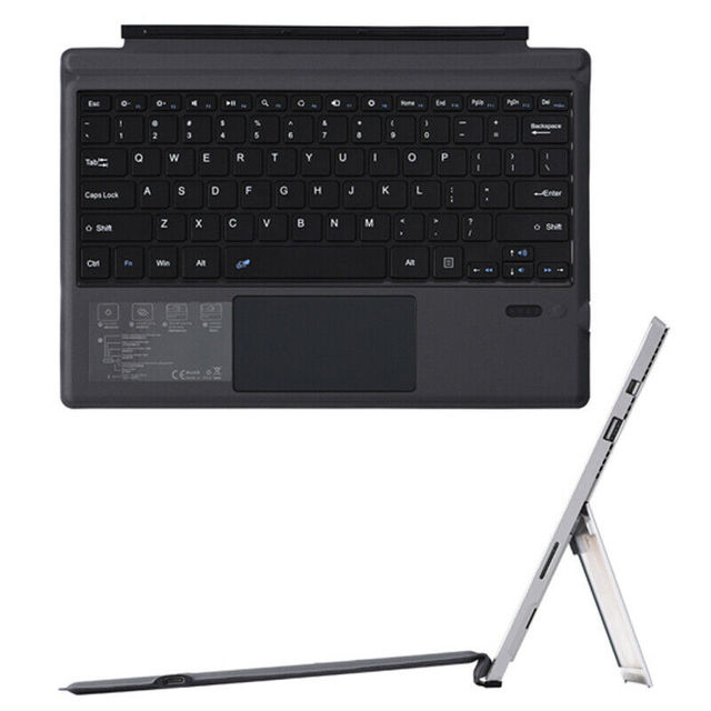 New Mini Ultra-Thin 3.0 Type C 2.4Ghz Wireless RGB Backlit Keyboard for Surface Pro 3/4/5/6/7 & Surface Go