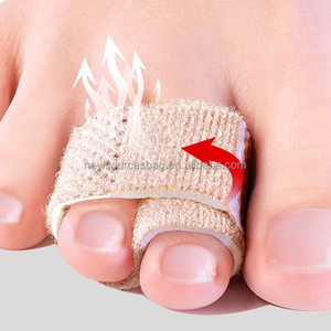 Wieder verwendbare Buddy-Wraps aus Stoff für gebrochene Zehen, Hammer toe-Glätte isen, Korrektor und Abstands halter YDHJ70 - Product Image 1