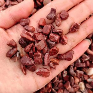 Nhà Máy Bán Cảnh Quan Có Độ Bóng Cao Màu Đỏ Sỏi Đá Sỏi Tự Nhiên Cho Vườn Sông Đá Sỏi - Product Image 5