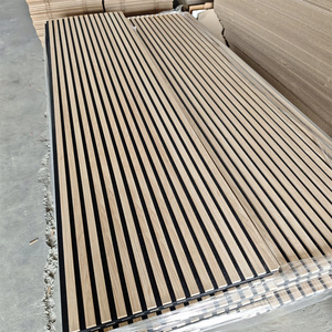 Panneaux muraux insonorisés personnalisés, panneaux acoustiques en bois pour la maison et le bureau - Product Image 3