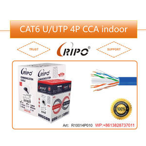สายอีเธอร์เน็ต Cat6 ความเร็วสูง 10Gbps 250MHz UTP/STP ทองแดงแท้ สายเคเบิลเครือข่าย RJ45 สำหรับบ้าน สำนักงาน เกมมิ่ง เราเตอร์ - Product Image 6