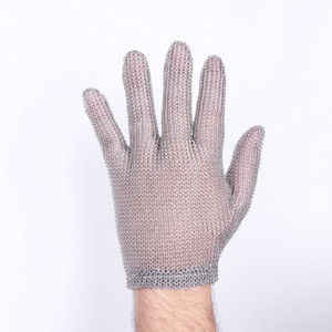 Guantes de Seguridad de Acero Inoxidable 316, Resistentes a Cortes y Puñaladas, Textura Lisa, Guantes de Malla de Cadena, para Uso en Mataderos, Personalizables - Product Image 5