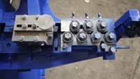 Machine automatique de fabrication de clous-agrafes en U à pointe barbelée pour clôtures de volailles et composants de moteur de filetage