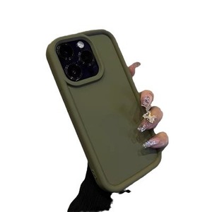 Funda de TPU de Color sólido líquido Macaron para iPhone 16 Pro Max 15 XR-Funda de silicona suave a prueba de golpes para <span class=keywords><strong>mujer</strong></span> Poco compatible - Product Image 2
