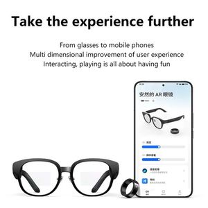 Lunettes Intelligentes AR+AI 2026 avec Lentille Binoculaire à Guide d'Ondes Couleur, Traduction en Temps Réel et Assistant <span class=keywords><strong>Vocal</strong></span> IA – Lunettes Intelligentes AR - Product Image 4