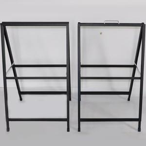 إطار A-إطار محمول 60*90 علامة معدنية قابلة للطي خارجية شاشة على الوجهين لألواح اللافتات - Product Image 3